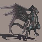  kushala_daora monster_hunter solo tail tsu_ji video_games wings 