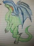  armor dragon flying hooves scalie spikes wings 