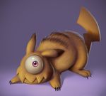  2010 cute cyclops eyeball holoprosencephaly nitro off_model pikachu pok&eacute;mon solo what what_has_science_done 