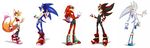  canine echidna fox gloves hedgehog knuckles_the_echidna male miles_prower peritian sega shadow_the_hedgehog silver_the_hedgehog sonic_(series) sonic_the_hedgehog tails 