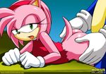  amy_rose doggy_position female from_behind gloves hedgehog looking_at_viewer male mobian mobius_unleashed pink sega sex sonic_(series) sonic_the_hedgehog straight 