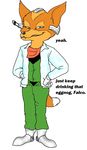  fox fox_mccloud fredryk_phox male mammal nintendo paintchat plain_background solo star_fox video_games white_background 