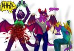  blood bomb cry cynder death dragon dynamite explosion female guro guts hostage male scalie shalonesk spyro spyro_the_dragon tears wings 