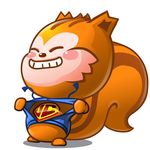  eyes_closed grin male mammal mascot plain_background rodent smile solo squirrel superman ucweb undressing unknown_artist vector white_background 