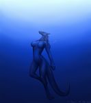  background_gradient despina dragon equus female nude scalie solo swimming underwater 