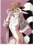  balls bottomless chester hat male open_shirt ringtail sheath shirt solo terrie_smith 