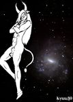  bull cattle galaxy gay giga horn horns kyuuketsuki macro male mammal nude space star 