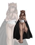  bandage chest_tuft female keidran natani_(twokinds) pubic_tuft solo tom_fischbach twokinds undressing zoom_layer 