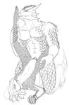  female iksar licking male monochrome penetration plain_background scalie sex sketch straight tongue unknown_artist vaginal vaginal_penetration video_games white_background 