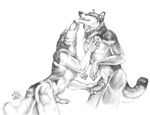  animal_genitalia anthro blotch canine canine_penis claws english_text erection gay greyscale hand_on_chest knot licking looking_up male mammal monochrome nude pawpads penis penis_grab plain_background sketch text tongue touching white_background wolf 