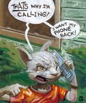  cat cellphone chris_goodwin feline male shirt solo 
