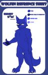  blue canine fen glasses male model_sheet phenris solo wolf wolfen 