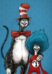  cat creepy feline hair hat mammal nightmare_fuel the_cat_in_the_hat thing_1 wesley_eggebrecht 