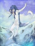  jumping male mountain murrkus nude sergal snow solo tail vagabondbastard 