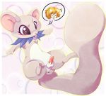  cute fresh_pretty_cure inori male nken penis plain_background solo tart tongue white_background 