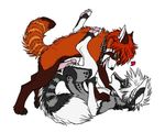  canine fox gay key male penis red_panda speed_(artist) wolf 