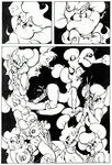  black_and_white breasts butt comic cum cum_inside cumshot dutch fellatio female grope huge_penis jules licking male misty misty_the_mouse monochrome mouse oral oral_sex orgasm penis pussy rodent sex titfuck tongue 