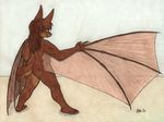  2007 bat female ironbadger nude solo wings 