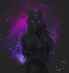  bagheera breasts canine dark female nude solo stars wolf 