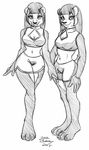  2007 couple female panda severedmind siblings sketch twins white_background 