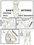  arcc canine cat catfiddle comic cub feline fox maverick_skye 