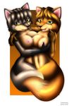  breasts canine female fox hug lesbian nude whitmaverick 