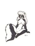  2006 breasts countershading female ironbadger nude pussy skunk solo spread_legs spreading 
