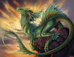  2010 anus background dragon female green nude outcrop presenting pussy rock rukis scalie 