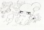  blush cum doggy_position fellatio female hamster hamtaro_(series) nopihamu oral oral_sex penis sex sketch 