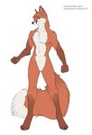  canine fox male melissa_o&#039;brien nude pose smile solo tail 