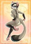  2010 back butt dancing female marsupial nude piercing simple_background solo sugar_glider zhivagod 