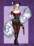  absurd_res corset feline female gun hand_cannon hi_res kita pirate snow_leopard spots steampunk strawberryneko succubus weapon wings 