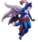  alpha_channel angel_wings canine crossgender female final_fantasy final_fantasy_vi fiz fox kefka oniontrain skimpy solo video_games wings 