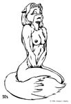  1996 akasha breasts canine dennis_j_marfia female fox masturbation sitting solo 