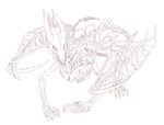  bonerdagon bones claws dragon drakolich horns necklace scalie sefeiren skeleton sketch tail undead wings 