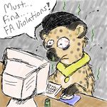  browsing furaffinity hyena parody solo 