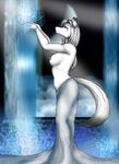  arturo_juarez breasts canine female solo standing topless translucent water 