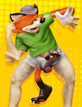  canine cartoon crotchfoot fox hairy_legs male merging nightmare_fuel possession swatcher toony transformation 