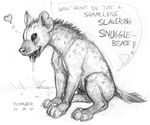  &hearts; 2010 drool ecmajor feral hyena saliva sketch solo 