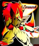  ambiguous_gender blue_eyes generation_5_pokemon nintendo pokemon pokemon_(species) solo third-party_edit zoroark 