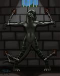  bound dungeon female lizard myst reptile scalie 