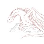  dragon oekaki scalie sketch solo yang 
