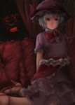  bad_id bad_pixiv_id creature hat high_heels highres kirieppa remilia_scarlet sandals shoes solo touhou 