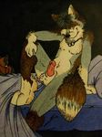  canine hard male morning_wood penis purpurn sheath solo wolf 