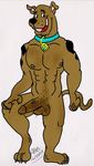  canine dog gdogg male nude penis pose scooby-doo scooby-doo_(series) solo 