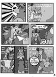  comic cum cum_in_mouth cum_inside disney english_text fellatio female greyscale male monochrome oral oral_sex penis rebecca_cunningham sex straight talespin text the_five_year_bitch undressing unknown_artist 