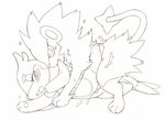  blush buizel gay luxray male nintendo penis pok&#233;mon pok&eacute;mon tail unknown_artist video_games 