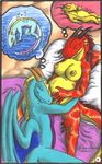  dragon dragon_fire_and_hot_water female love male scalie straight 