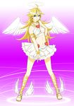  angel halo highres panty_&amp;_stocking_with_garterbelt panty_(character) panty_(psg) wings 