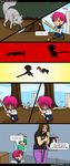 bamboo_sword battle comic funny human lens_flare momo questionable_content rodent squirrel 